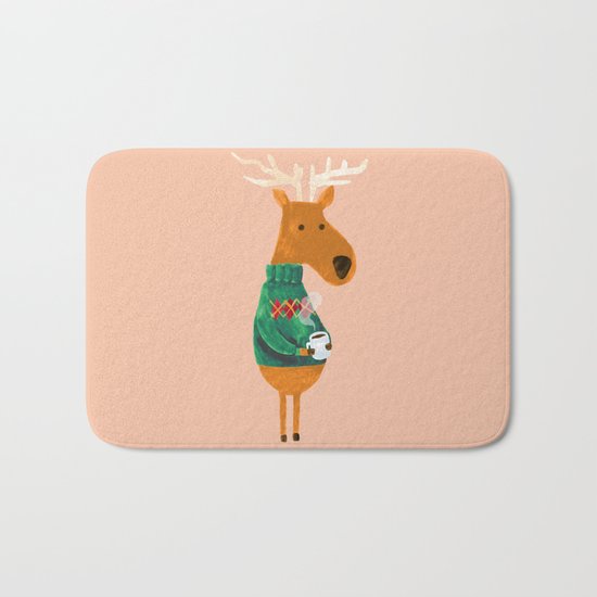 Hot Coffee Bath Mat