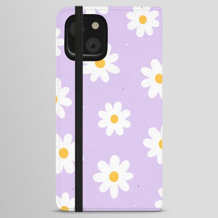 Purple Daisies  iPhone Wallet Case
