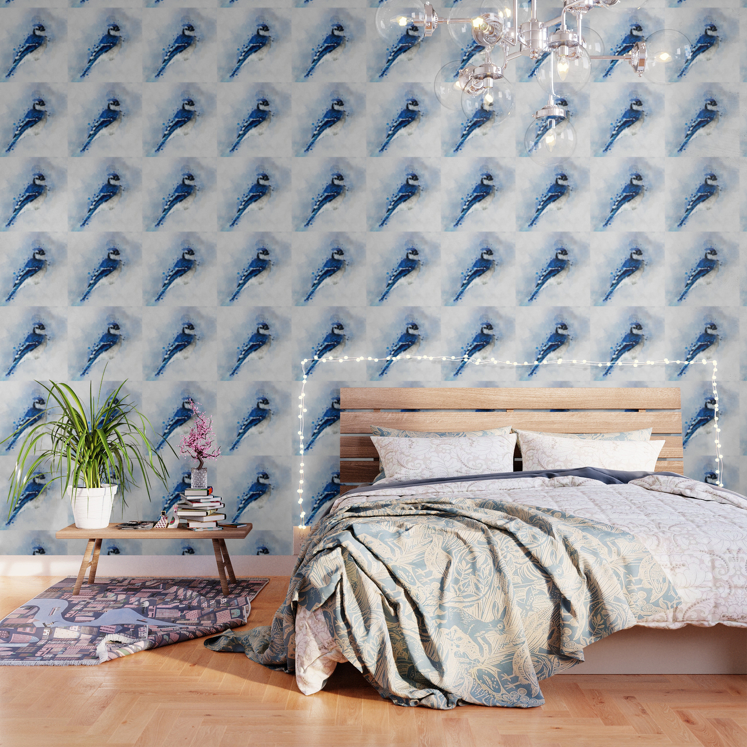 Watercolour Blue Jay Bird Wallpaper By Dramabite Society6 1080 x 1920 jpeg 1056 kb. society6