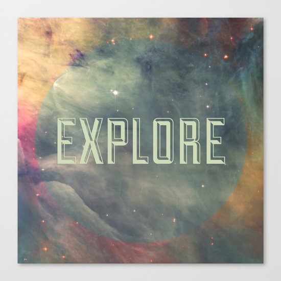 Explore III Canvas Print