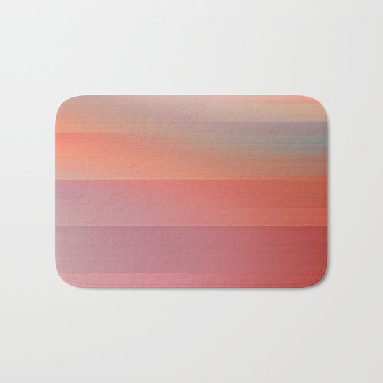 evening glow Bath Mat