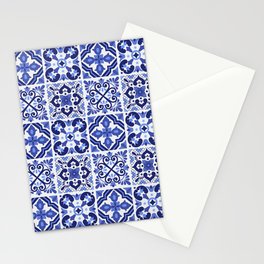Mediterranean Tiles Design Nº1 Stationery Card
