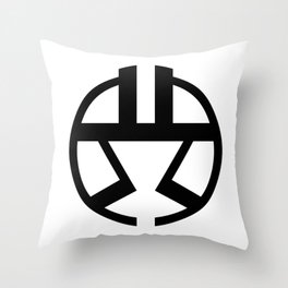 Emblem of Shibuya, Tokyo  Throw Pillow