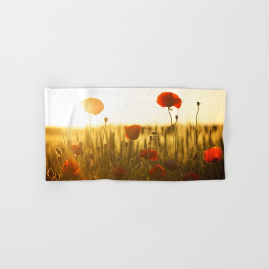 Sunset tulipe Hand & Bath Towel