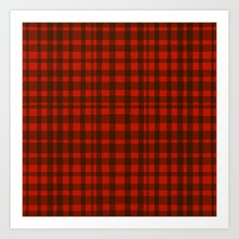 Red tartan royal classic schottische plaid Art Print | Men, Unique, Tartan Muster, Rojo, Flannel, Rot, Worst, Drawing, Plaidred, Dark 