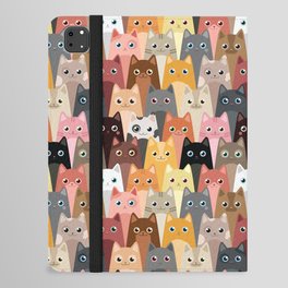 Cats Pattern iPad Folio Case