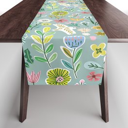 spring floral pattern Table Runner