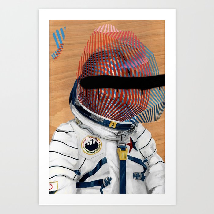 Spaceman No:2 Art Print