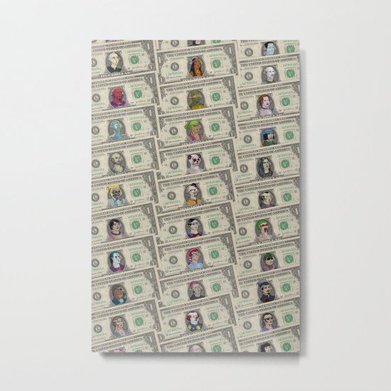 Money Metal Print