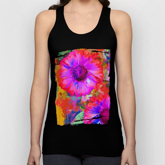 The Painter's Flowers Unisex Tank Top