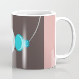 Simple Bling - Mellow Rose Modern Bold Abstract Coffee Mug