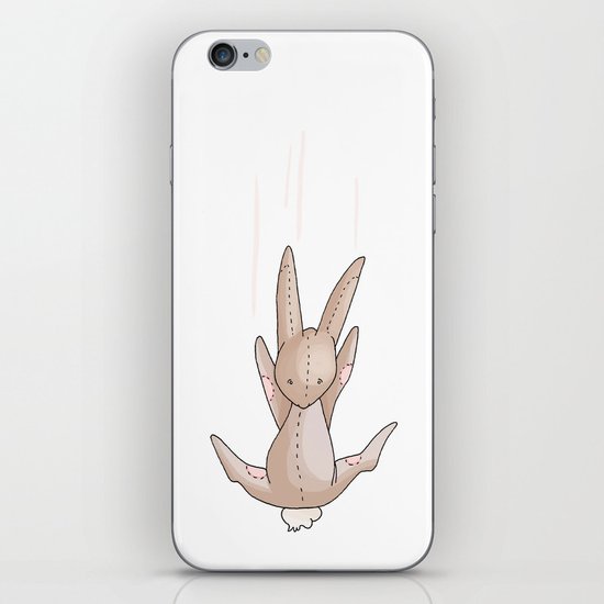 Four Falling Bunnies iPhone & iPod Skin