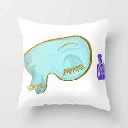 Sweet Dreams, Holly Golightly Throw Pillow