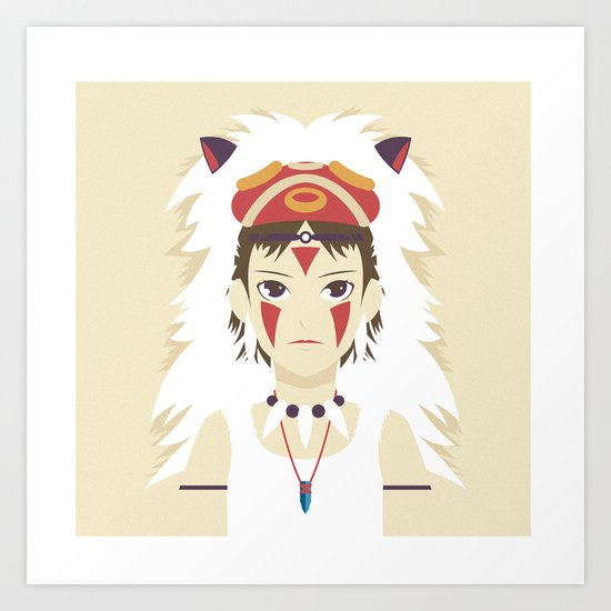 The Spirit Princess Art Print
