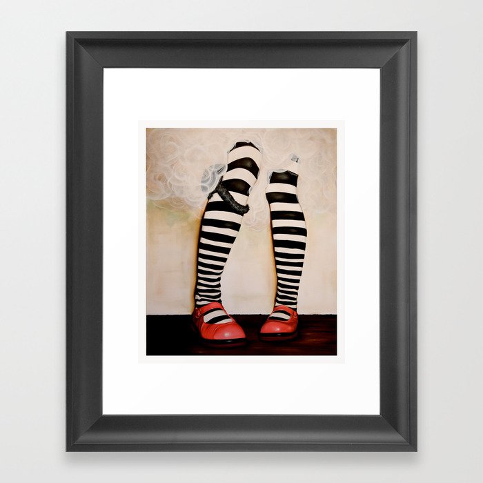Which Way Ought I to go From Here? Framed Art Print