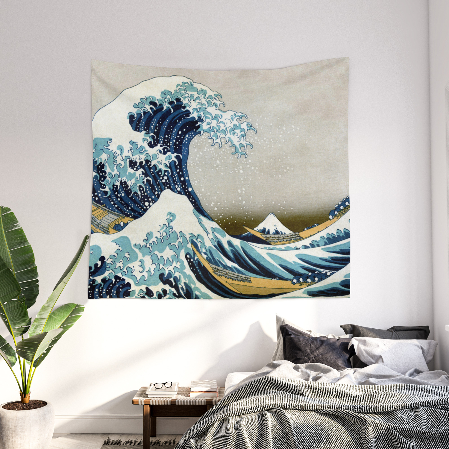 Sevenstars Ocean Wave Tapestry Sunset Tapestry 3D Great Wave Tapestry  Japanese Tapestry for Room【並行輸入品】 L7TON1aO2v, 家具、インテリア - convivialmc.com
