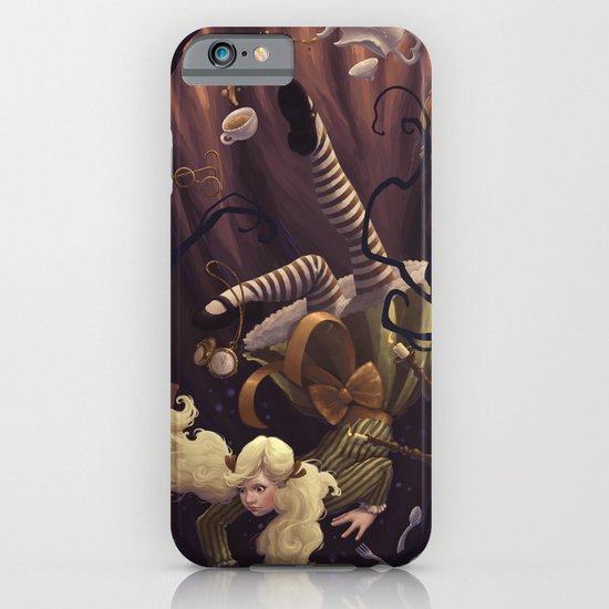 Alice Down the Rabbit Hole iPhone & iPod Case