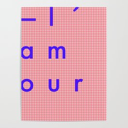 l'Amour | Love | Liebe  Poster