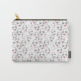 glam faces Carry-All Pouch