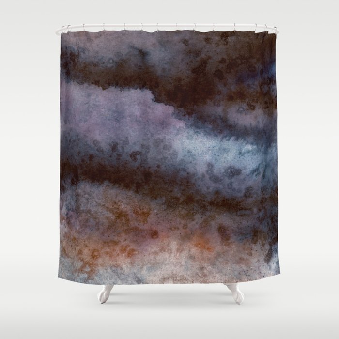 Purple Heather Shower Curtain