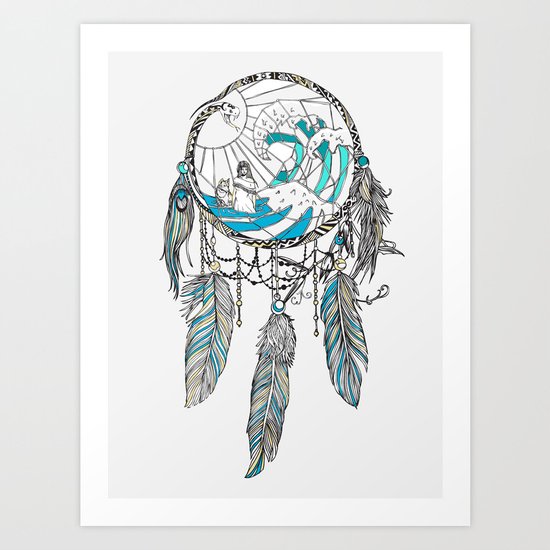 Dream Catcher Art Print