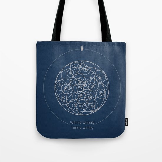 Doctor Who: Wibbly Wobbly Tote Bag