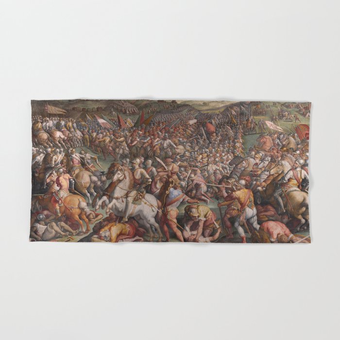 Classic Art The Battle Of Marciano In Val Di Chiana By Giorgio