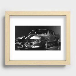 1967 Mustang Shelby GT 500 Recessed Framed Print