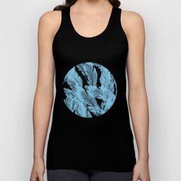 Baby blue feathers Tank Top