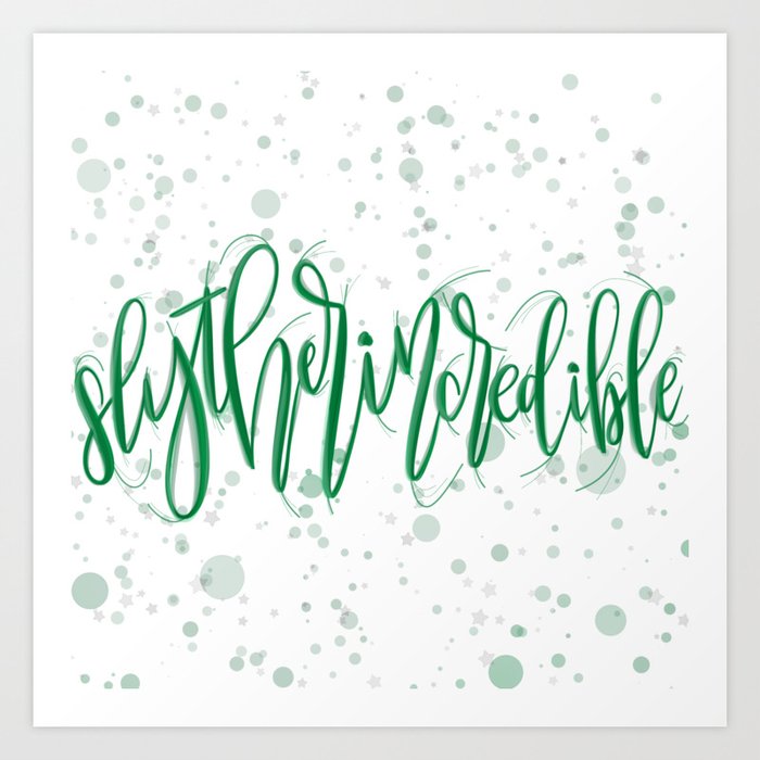 Slytherincredible Art Print