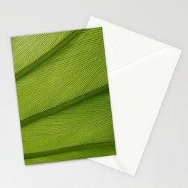 Green Leaf Texture 05 Stationery Cards