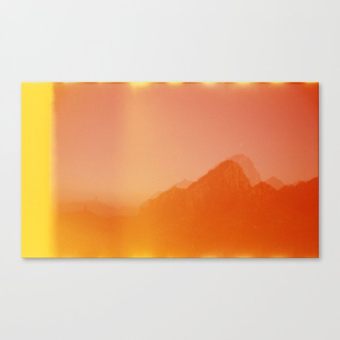 Orange Peaks || Sedona Sunrise Canvas Print