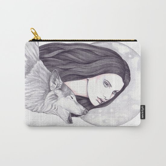 Wolf Moon Carry-All Pouch