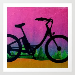 Country Bike - Summer Vibes Series Art Print