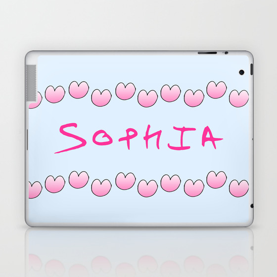 First Name 3 Sophia Laptop Ipad Skin By Oldking Society6 First Name 3 Sophia Laptop Ipad Skin By Oldking Society6