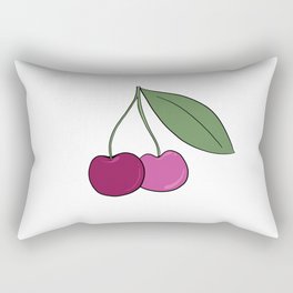 Simple Cherry Rectangular Pillow