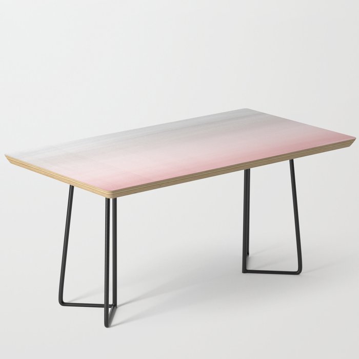 Touching Blush Gray Watercolor Abstract #1 #painting #decor #art #society6 Coffee Table