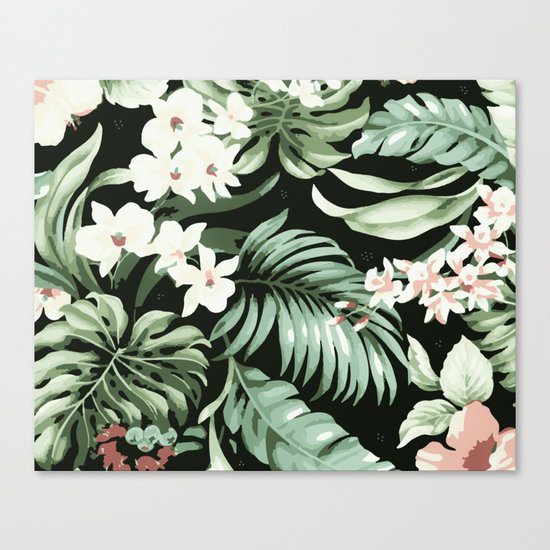 Jungle blush Canvas Print