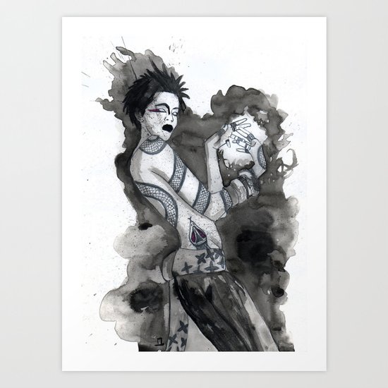 Mage Art Print