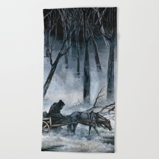 Bone Collector Beach Towel