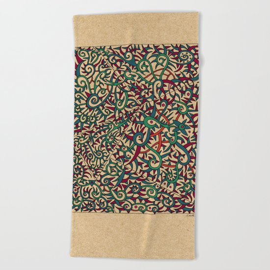 - legend - Beach Towel