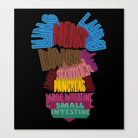 The donor Canvas Print
