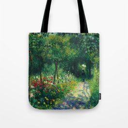Pierre-Auguste Renoir "Femmes dans un jardin" Tote Bag