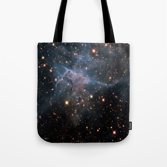 Mystic Mountain Nebula Tote Bag