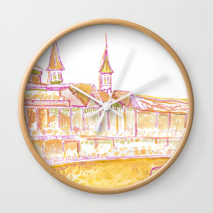 Churchill Downs Wall Clock