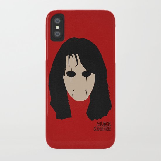 Rock Legends - Alice Cooper iPhone Case