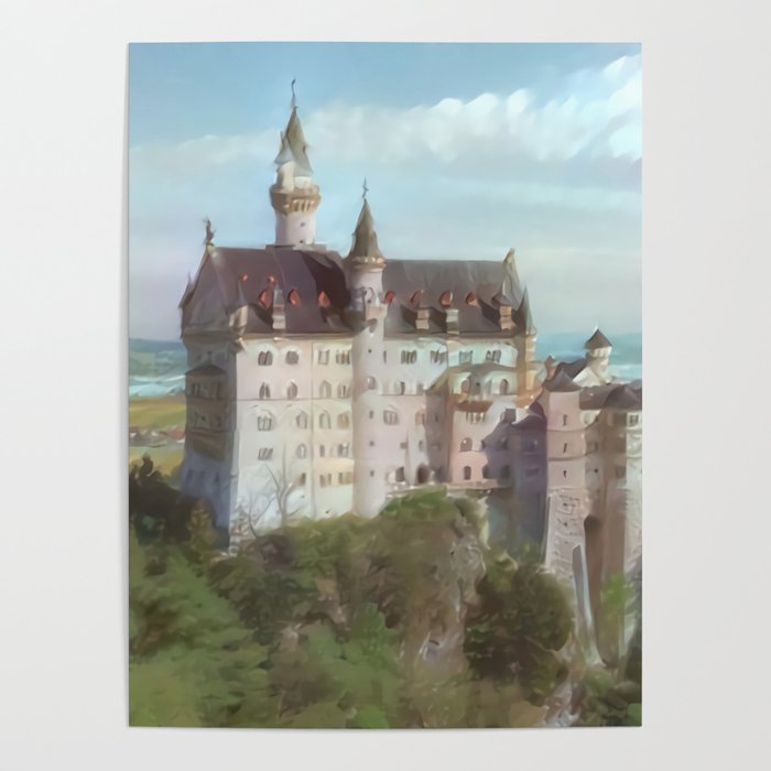 Neuschwanstein Castle Poster