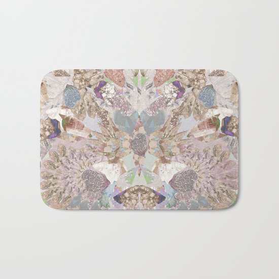 Pastel Powder Gems Bath Mat