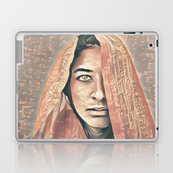 Bohemian Watch Lady Goddess Laptop & iPad Skin