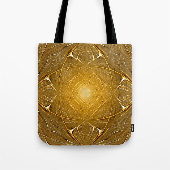 Gold ornament Tote Bag